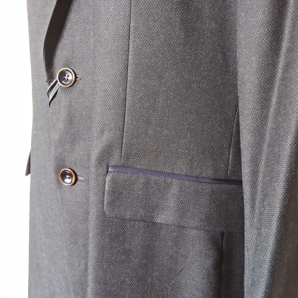 TED BAKER Suit Jacket Single Breasted Formal Core Blazer Sport Coat XL 36/42 NWT